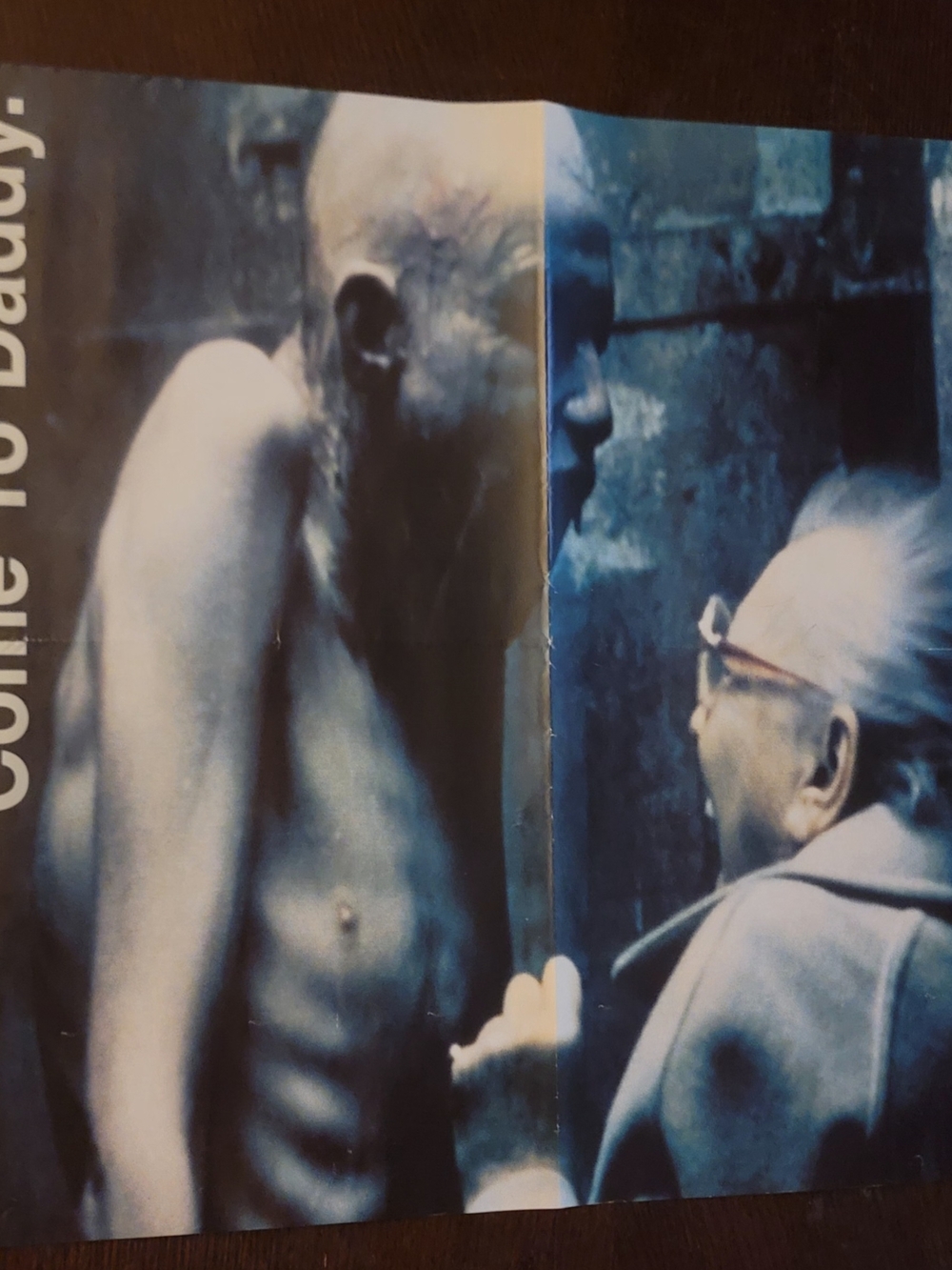 Vintage Aphex Twin Poster Come To Daddy